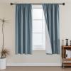 imageHVERSAILTEX 100 Blackout Curtains 84 Inches Long Full Light Blocking Curtain Draperies with Soft White Coating for Bedroom Living Room Thermal Insulated Window Treatment Set of 2 Panels WhiteStone Blue