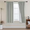 imageHVERSAILTEX 100 Blackout Curtains 84 Inches Long Full Light Blocking Curtain Draperies with Soft White Coating for Bedroom Living Room Thermal Insulated Window Treatment Set of 2 Panels WhiteLight Sage