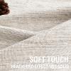 imageHVERSAILTEX 100 Blackout Curtains Linen Textured Chenille Curtains Thermal Insulated Curtain 84 Inches Long with White Flocking Coating Back 2 Panels Heathered IvoryNot SolidHeathered Natural