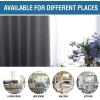 imageHVERSAILTEX 100 Blackout Curtains for Bedroom 84 Inches Long Grommet Linen Face Full Light Blocking Curtain Drapes for Living Room Thermal Linen Look Curtains 2 Panels Set 52quot W x 84quot L NavyGrey