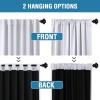 imageHVERSAILTEX 100 Blackout Curtains for Bedroom with Black Liner Full Room Darkening Curtains 96 Inch Long Thermal Insulated Back TabRod Pocket Window Drapes for Living Room 2 Panels Natural SandGreyish White
