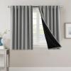 imageHVERSAILTEX 100 Blackout Curtains for Bedroom with Black Liner Full Room Darkening Curtains 96 Inch Long Thermal Insulated Back TabRod Pocket Window Drapes for Living Room 2 Panels Natural SandDove Grey