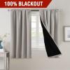 imageHVERSAILTEX 100 Blackout Curtains for Bedroom with Black Liner Full Room Darkening Curtains 96 Inch Long Thermal Insulated Back TabRod Pocket Window Drapes for Living Room 2 Panels Natural SandWarm Taupe