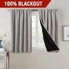 imageHVERSAILTEX 100 Blackout Curtains for Bedroom with Black Liner Full Room Darkening Curtains 96 Inch Long Thermal Insulated Back TabRod Pocket Window Drapes for Living Room 2 Panels Natural SandWarm Taupe