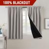 imageHVERSAILTEX 100 Blackout Curtains for Bedroom with Black Liner Full Room Darkening Curtains 96 Inch Long Thermal Insulated Back TabRod Pocket Window Drapes for Living Room 2 Panels Natural SandWarm Taupe
