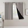 imageHVERSAILTEX 100 Blackout Curtains for Bedroom with Black Liner Full Room Darkening Curtains 96 Inch Long Thermal Insulated Back TabRod Pocket Window Drapes for Living Room 2 Panels Natural SandWarm Taupe