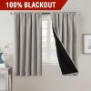 imageHVERSAILTEX 100 Blackout Curtains for Bedroom with Black Liner Full Room Darkening Curtains 96 Inch Long Thermal Insulated Back TabRod Pocket Window Drapes for Living Room 2 Panels Natural SandWarm Taupe
