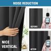 imageHVERSAILTEX 100 Blackout Curtains for Bedroom with Black Liner Full Room Darkening Curtains 96 Inch Long Thermal Insulated Back TabRod Pocket Window Drapes for Living Room 2 Panels Natural SandCharcoal Grey