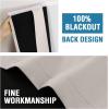 imageHVERSAILTEX 100 Blackout French Door Curtain Privacy French Door Blinds Light Blocking Curtain for Sliding Glass Door Thermal Insulated Tie Up Shade 26x68 Inches 1 Panel Natural SandPumice Stone