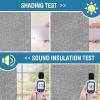 imageHVERSAILTEX 100 Blackout Linen Curtains Thermal Curtains for Living Room ampamp Bedroom Textured Burlap Curtains with Double Face Linen Grommet Top 52 x 84 Inch 2 Panels  Heather IvoryHeather Grey