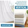 imageHVERSAILTEX Linen Blended Curtains  Natural Textured Light Filtering Nickel Grommet Curtains for Living Room ampamp Bedroom 2 Panel Sets 52quot x 84quotWhite