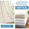 imageHVERSAILTEX Linen Blended Curtains  Natural Textured Light Filtering Nickel Grommet Curtains for Living Room ampamp Bedroom 2 Panel Sets 52quot x 84quotIvory