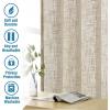 imageHVERSAILTEX Linen Blended Curtains  Natural Textured Light Filtering Nickel Grommet Curtains for Living Room ampamp Bedroom 2 Panel Sets 52quot x 84quotAngora