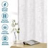 imageHVERSAILTEX Linen Blended Curtains  Natural Textured Light Filtering Nickel Grommet Curtains for Living Room ampamp Bedroom 2 Panel Sets 52quot x 84quotWhite