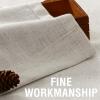 imageHVERSAILTEX Linen Curtains 84 Inch Length for Living Room 2 Panel Set Neutral Modern Farmhouse Window Privacy Linen Fabric Drapes for Farmhouse Window Treatment Curtains 52 x 84  LinenPale Oak