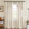 imageHVERSAILTEX Linen Curtains with Valance 84 Inch Length for Living Room Boho Window Curtain Drapes 2 Panels Set for Farmhouse SemiSheer Treatments Rod PocketRing Top for Bedroom 52 x 84 Inch LinenIvory