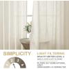 imageHVERSAILTEX Linen Curtains with Valance 84 Inch Length for Living Room Boho Window Curtain Drapes 2 Panels Set for Farmhouse SemiSheer Treatments Rod PocketRing Top for Bedroom 52 x 84 Inch LinenIvory