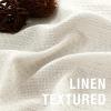 imageHVERSAILTEX Linen Farmhouse Curtains for Living Room Bedroom 84 Inches Long Birch Off White Neutral Boho Curtain Light Filtering Back Tab Curtains Drapes 2 Panels Set Border with TrimmingsCream