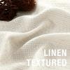 imageHVERSAILTEX Linen Farmhouse Curtains for Living Room Bedroom 84 Inches Long Birch Off White Neutral Boho Curtain Light Filtering Back Tab Curtains Drapes 2 Panels Set Border with TrimmingsCream Border With Trimmings
