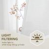 imageHVERSAILTEX Linen Farmhouse Curtains for Living Room Bedroom 84 Inches Long Birch Off White Neutral Boho Curtain Light Filtering Back Tab Curtains Drapes 2 Panels Set Border with TrimmingsWhite Border With Trimmings