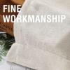 imageHVERSAILTEX Natural Linen Curtains 96 inches Long for Living Room 2 Panels Back Tab Loop Pocket Textured Light Filtering Semi Sheer Rustic Farmhouse Boho Curtain for Bedroom Heathered WhiteIvory
