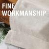 imageHVERSAILTEX Natural Linen Curtains 96 inches Long for Living Room 2 Panels Back Tab Loop Pocket Textured Light Filtering Semi Sheer Rustic Farmhouse Boho Curtain for Bedroom Heathered WhiteHeathered Natural