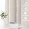 imageHVERSAILTEX Natural Linen Curtains 96 inches Long for Living Room 2 Panels Back Tab Loop Pocket Textured Light Filtering Semi Sheer Rustic Farmhouse Boho Curtain for Bedroom Heathered WhiteHeathered Natural