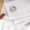 imageHVERSAILTEX Natural Linen Grommet Curtains 84 Inch Length for Living Room 2 Panel Drape Semi Sheer Neutral Country Rustic Farmhouse Boho Curtain Bedroom Muslin Look Light Filtering Heathered NaturalHeathered White