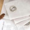 imageHVERSAILTEX Natural Linen Grommet Curtains 84 Inch Length for Living Room 2 Panel Drape Semi Sheer Neutral Country Rustic Farmhouse Boho Curtain Bedroom Muslin Look Light Filtering Heathered NaturalHeathered Natural