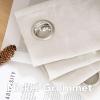 imageHVERSAILTEX Natural Linen Grommet Curtains 84 Inch Length for Living Room 2 Panel Drape Semi Sheer Neutral Country Rustic Farmhouse Boho Curtain Bedroom Muslin Look Light Filtering Heathered NaturalIvory