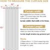 imageHVERSAILTEX Natural Linen Grommet Curtains 84 Inch Length for Living Room 2 Panel Drape Semi Sheer Neutral Country Rustic Farmhouse Boho Curtain Bedroom Muslin Look Light Filtering Heathered NaturalSage