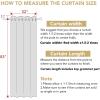 imageHVERSAILTEX Natural Linen Grommet Curtains 84 Inch Length for Living Room 2 Panel Drape Semi Sheer Neutral Country Rustic Farmhouse Boho Curtain Bedroom Muslin Look Light Filtering Heathered NaturalPale Oak