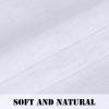 imageHVERSAILTEX Natural Linen Rod Pocket Curtains 84 Inch Length for Living Room 2 Panel Pocket Drape Semi Sheer Neutral Country Rustic Farmhouse Boho Curtain Bedroom Light Filtering Heathered NaturalBright White