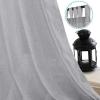 imageHVERSAILTEX Natural Linen Tab Top Curtains 84 Inch Length for Living Room 2 Panel Drape Semi Sheer Neutral Country Rustic Farmhouse Boho Curtain Bedroom Muslin Look Light Filtering Heathered NaturalDove