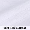 imageHVERSAILTEX Natural Linen Tab Top Curtains 84 Inch Length for Living Room 2 Panel Drape Semi Sheer Neutral Country Rustic Farmhouse Boho Curtain Bedroom Muslin Look Light Filtering Heathered NaturalBright White