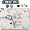 imageHVERSAILTEX Sheer Linen Curtains 84 Inch Long Semi Sheer Curtains Draperies for Living RoomBedroom Vintage Classical Floral Printing Window Treatment Grommet 2 Panels Yellow and TaupeGrommet Top  BluestoneTaupe
