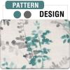 imageHVERSAILTEX Sheer Linen Curtains 84 Inch Long Semi Sheer Curtains Draperies for Living RoomBedroom Vintage Classical Floral Printing Window Treatment Grommet 2 Panels Yellow and TaupeTab Top  TurquoiseTaupe