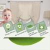 imageHVERSAILTEX Tie Up Linen Curtains 63 Inch Length Nature Linen Textured Privacy Curtain Multi Hanging Ways Shade Balloon Window Shade Rod Pocket Casual Curtain  42x63  IvoryAngora