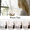 imageHVERSAILTEX White Sheer Linen Curtains for Living Room 84 inches Long Bedroom Curtains 2 Panel Sets Grommet Semi Sheer Elegant Soft Light Filter Window Treatments Curtain WhiteWhite