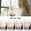 imageHVERSAILTEX White Sheer Linen Curtains for Living Room 84 inches Long Bedroom Curtains 2 Panel Sets Grommet Semi Sheer Elegant Soft Light Filter Window Treatments Curtain WhiteIvory