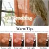 imageHVERSAILTEX White Sheer Linen Curtains for Living Room 84 inches Long Bedroom Curtains 2 Panel Sets Grommet Semi Sheer Elegant Soft Light Filter Window Treatments Curtain WhiteOrange