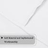 imageHVersailtex Thermal Insulated Blackout Tie Up Curtains Adjustable Window Shades for Living Room Rod Pocket 2Pack 42 x 63 Inch Long  Solid in Dove GrayPure White