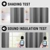 imageHVERSAILTEX 100 Blackout Curtains for Bedroom Thermal Insulated Linen Textured Curtains Heat and Full Light Blocking Drapes Living Room Curtains 2 Panel Sets 52x84 Inch Heather OatmealNot SolidHeather Mid Grey