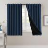 imageHVERSAILTEX 100 Blackout Curtains for Bedroom with Black Liner Full Room Darkening Curtains 96 Inches Long Thermal Insulated Back TabRod Pocket Window Drapes for Living Room 2 Panels BurgundyNavy