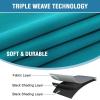 imageHVERSAILTEX 100 Blackout Curtains for Bedroom with Black Liner Full Room Darkening Curtains 96 Inches Long Thermal Insulated Back TabRod Pocket Window Drapes for Living Room 2 Panels BurgundyTurquoise Blue