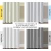imageHVERSAILTEX 100 Blackout Curtains for Bedroom with Black Liner Full Room Darkening Curtains 96 Inches Long Thermal Insulated Back TabRod Pocket Window Drapes for Living Room 2 Panels BurgundyGreyish White