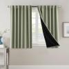 imageHVERSAILTEX 100 Blackout Curtains for Bedroom with Black Liner Full Room Darkening Curtains 96 Inches Long Thermal Insulated Back TabRod Pocket Window Drapes for Living Room 2 Panels BurgundySage