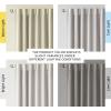 imageHVERSAILTEX 100 Blackout Curtains for Bedroom with Black Liner Full Room Darkening Curtains 96 Inches Long Thermal Insulated Back TabRod Pocket Window Drapes for Living Room 2 Panels BurgundyPumice Stone