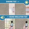 imageHVERSAILTEX 100 Blackout Linen Curtains for Bedroom 96 inch Light Blocking Drapes with Double Face Linen Back Tab Loop Pocket Textured Burlap Curtains for Living Room 2 Panels Heather Off WhiteHeather Taupe