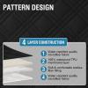 imageHVERSAILTEX 100 Waterproof Couch Cover for 3 Cushion Couch Traditional Chesterfield Sofa Cover for Dogs Furniture Protector Cover with with Extra Long Armrest Cover for Pet CatSofa GreyBeigeBlackBeige